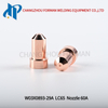  Plasma Nozzle W03X0893-29A Tip KP2844-4 Fit for Lincoln Electric LC65/80/100 Plasma Cutter 60A