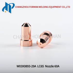  Plasma Nozzle W03X0893-29A Tip KP2844-4 Fit for Lincoln Electric LC65/80/100 Plasma Cutter 60A
