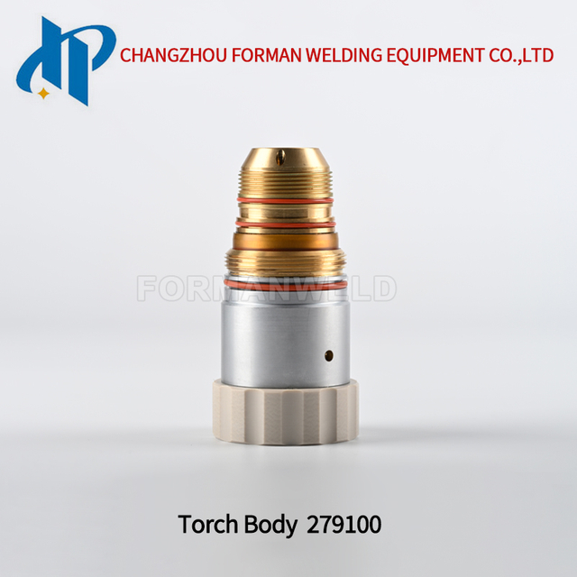 279100 Plasma Torch Body Bk279100 Fit for Lincoln Spirit&reg;II & FlexCut&reg; 200 plasma cutting systems Kaliburn Stainless Steel /Aluminum