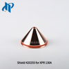 Shield 420255 for XPR Plasma Cutting Torch Consumables 130A fit Electrode 420249 Nozzle 420252 Swirl Ring 420242