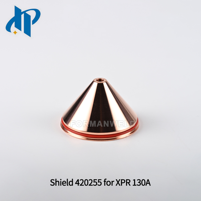 Shield 420255 for XPR Plasma Cutting Torch Consumables 130A fit Electrode 420249 Nozzle 420252 Swirl Ring 420242