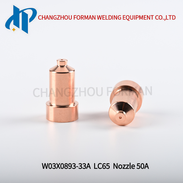 W03X0893-33A Plasma Nozzle 50A Tip KP2844-6 Fit for Lincoln Electric LC65 / LC65m Torch 