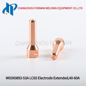 W03X0893-53A Plasma Electrode Extended 40A-60A Fit for Lincoln Electric LC65 / LC65m Torch 