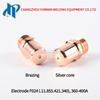 Brazing Electrode F024 Cathode Katode .11.855.421.340 for Kjellberg Plasma Cutting Torch Consumables