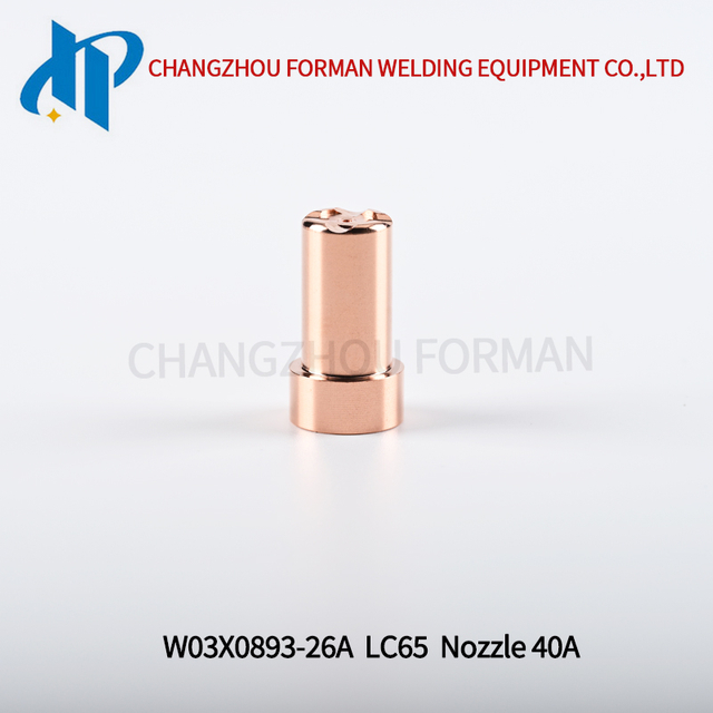 W03X0893-26A Plasma Nozzle Kp2844-5 Fit for Lincoln LC65 40A