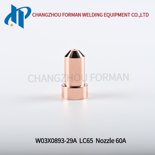  Plasma Nozzle W03X0893-29A Tip KP2844-4 Fit for Lincoln Electric LC65/80/100 Plasma Cutter 60A
