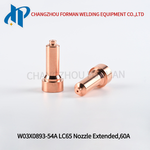 W03X0893-54A Plasma Nozzle Extended 60A Tip Fit for Lincoln Electric LC65 / LC65m Torch 