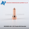W03X0893-40A Plasma Nozzle Extended 40A Tip Fit for Lincoln Electric LC65 / LC65m Torch 