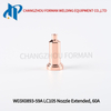 W03X0893-59A Plasma Nozzle Extended 60A Tip Fit for Lincoln Electric LC105 / LC105m Torch