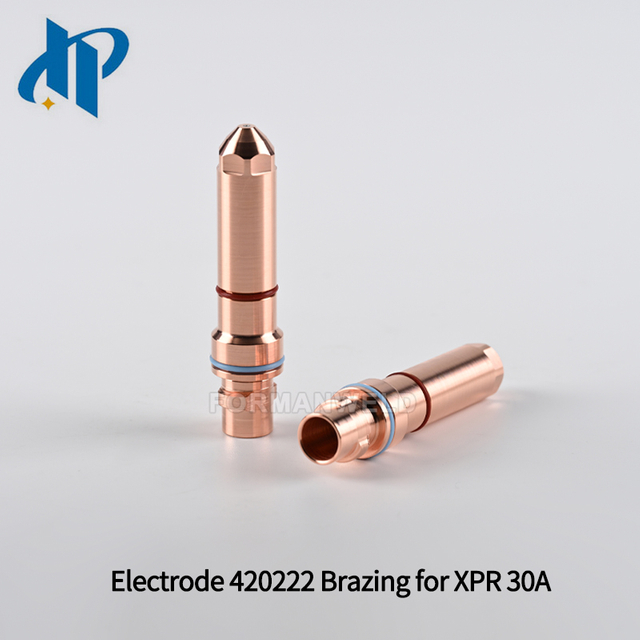 Electrode 420222 Brazing for XPR Plasma Cutting Torch Consumables 30A