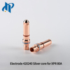 Electrode 420240 Silver core 4.0mm for XPR Plasma Cutting Torch Consumables 80A fit Nozzle 420243 Shield 420246 Swirl ring 420242