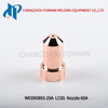  Plasma Nozzle W03X0893-29A Tip KP2844-4 Fit for Lincoln Electric LC65/80/100 Plasma Cutter 60A