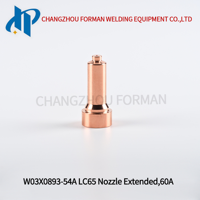 W03X0893-54A Plasma Nozzle Extended 60A Tip Fit for Lincoln Electric LC65 / LC65m Torch 