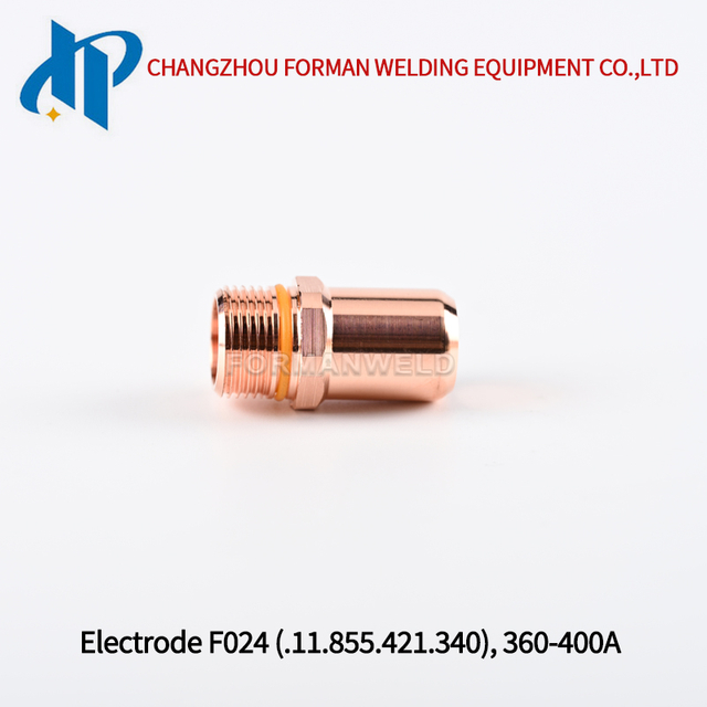 Brazing Electrode F024 Cathode Katode .11.855.421.340 for Kjellberg Plasma Cutting Torch Consumables