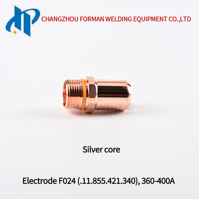 Electrode F024 Silver Core Version Cathode Katode 11.855.421.340sc for Kjellberg Plasma Cutting Torch Consumables