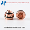 Nozzle 36-1053 Fit Auto Cut Xt301 Plasma Torch 100A