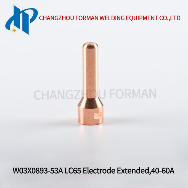 W03X0893-53A Plasma Electrode Extended 40A-60A Fit for Lincoln Electric LC65 / LC65m Torch 