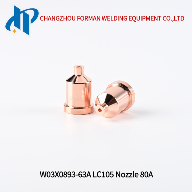 KP2845-7 / W03X0893-63A Plasma Nozzle 80A Tip Fit for Lincoln Electric LC105 / LC105m Torch