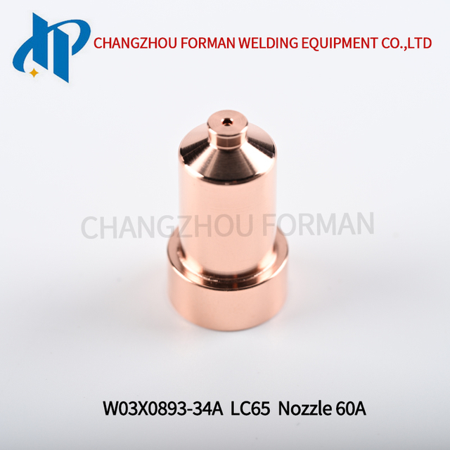 W03X0893-34A Plasma Nozzle 60A Tip KP2844-7 Fit for Lincoln Electric LC65 / LC65m Torch 