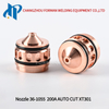 Nozzle 36-1055 Fit Auto Cut Xt301 Plasma Torch 200A