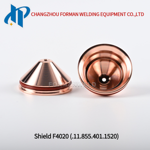 Shield F4020 Swirl Gas Cap .11.855.401.1520 for Kjellberg Plasma Cutting Torch Consumables 60A