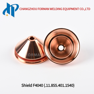 Shield F4040 Swirl Gas Cap .11.855.401.1540 for Kjellberg Plasma Cutting Torch Consumables 200A