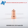 W03X0893-33A Plasma Nozzle 50A Tip KP2844-6 Fit for Lincoln Electric LC65 / LC65m Torch 