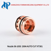 Nozzle 36-1055 Fit Auto Cut Xt301 Plasma Torch 200A