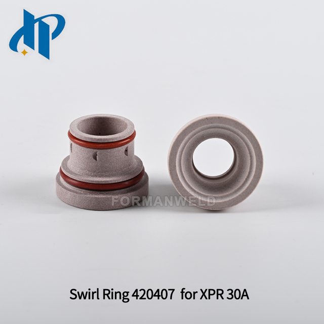 Swirl ring 420407 for XPR Plasma Cutting Torch Consumables 30A mild steel Fit Electrode 420222 Nozzle 420225 Shield 420228 