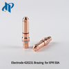 Electrode 420231 Brazing for XPR Plasma Cutting Torch Consumables 50A Fit Nozzle 420234 Shield 420237 Swirl ring 420233