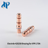 Electrode 420258 brazing for XPR Plasma Cutting Torch Consumables 170A fit Nozzle 420261 Shield 420513 Swirl Ring 420260
