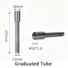 Handheld Laser Welding Graduated Tube Scale Tube with Stainless Steel Connector for CQWY SUP21 23