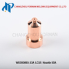 W03X0893-33A Plasma Nozzle 50A Tip KP2844-6 Fit for Lincoln Electric LC65 / LC65m Torch 