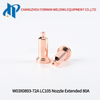 W03X0893-72A Plasma Nozzle Extended 80A Tip Fit for Lincoln Electric LC105 / LC105m Torch