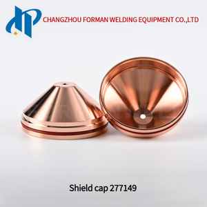 277149 Plasma Shield Cap 50A BK277149 Fit for Lincoln Spirit&reg;II & FlexCut&reg; 200 plasma cutting systems Kaliburn Stainless Steel